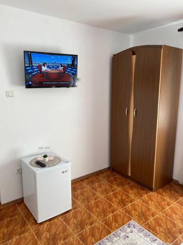 TV tai viihdekeskus majoituspaikassa Casa Amos