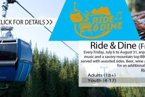 a flyer for aride dine with a picture of a helicopter at #2BR Cozy Villa - Mins to Historic STM Amusement Park! in Stone Mountain
