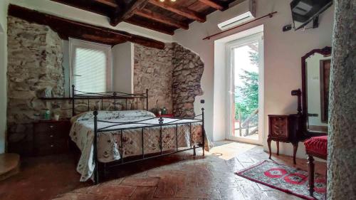 Postel nebo postele na pokoji v ubytování B&B la Curt del Böff