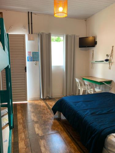 Postel nebo postele na pokoji v ubytování Pousada Suítes Sete Mares