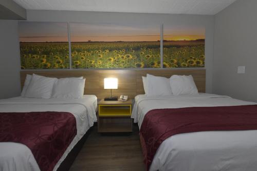 Katil atau katil-katil dalam bilik di Days Inn by Wyndham West Allis/Milwaukee