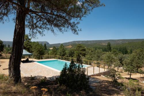 Bazén v ubytování El Llano de los Conejos Serranía de Cuenca nebo v jeho okolí
