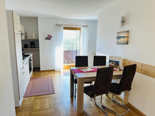 Kuchyň nebo kuchyňský kout v ubytování Ferienwohnungen Bachblick