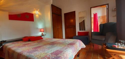 Letto o letti in una camera di Quinta do Paraiso