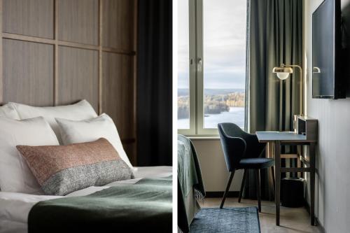 TV a/nebo společenská místnost v ubytování Clarion Hotel Umeå