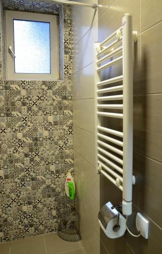 Un baño de IVA studio-apartment
