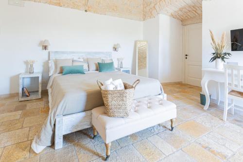 Letto o letti in una camera di Tenuta Pinto