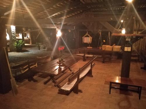 Posezení v ubytování B&B Majhen