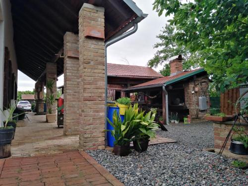 Zahrada ubytování B&B Majhen