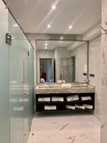 Koupelna v ubytování Villa Margaux