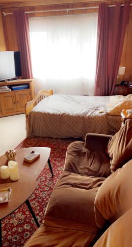 Postel nebo postele na pokoji v ubytování Villa K