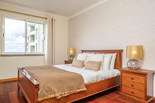 Postel nebo postele na pokoji v ubytování Bellemar Apartment by Madeira Sun Travel
