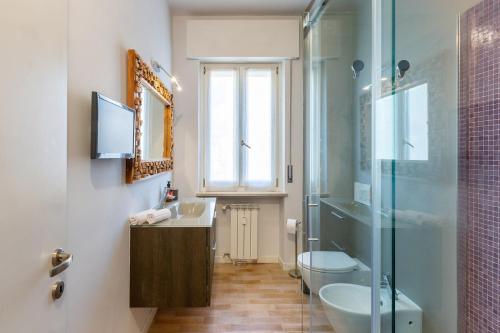 Kúpeľňa v ubytovaní Pao Apartment - Navigatori