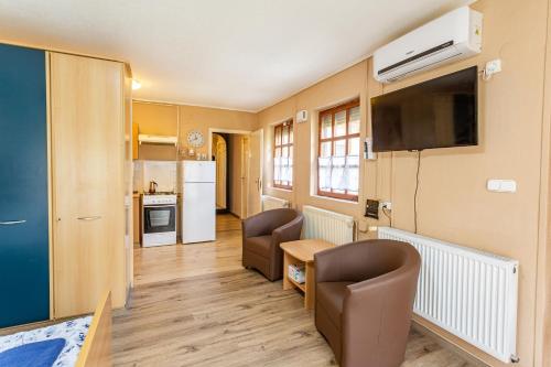 Η κουζίνα ή μικρή κουζίνα στο Visegrád Vendégház-Apartman