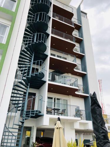 Budova, kde se apartmán nachází