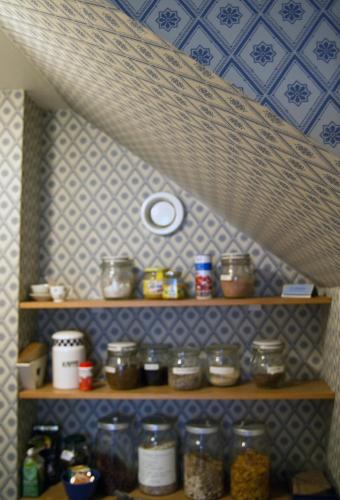 Dapur atau dapur kecil di Pensionat Ekholmen