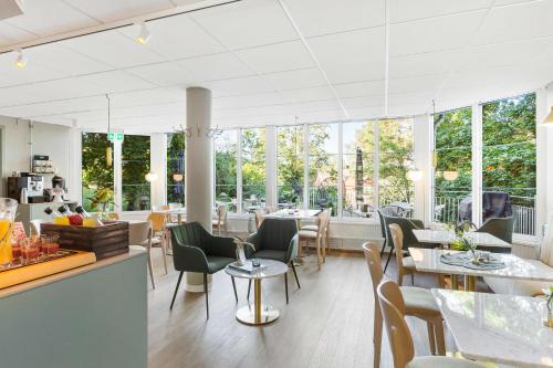 Χώρος καθιστικού στο Best Western Hotel Danderyd