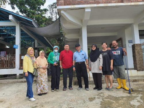 Tetamu yang menginap di Neblina House