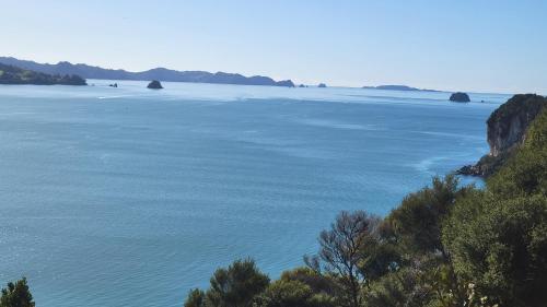 a view of a large body of water at Margaritaville Hahei in Hahei