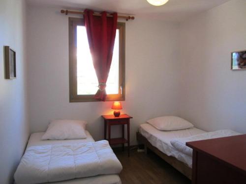 Posteľ alebo postele v izbe v ubytovaní Appartement de Charme 4**** - Colline des Bains, Villard-de-Lans - FR-1-689-12