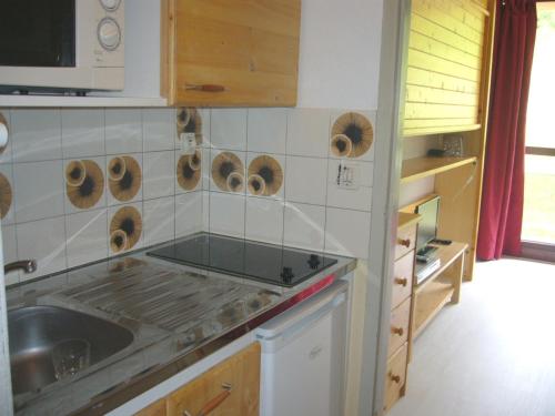 Dapur atau dapur kecil di Studio Villard-de-Lans, 1 pièce, 4 personnes - FR-1-689-40