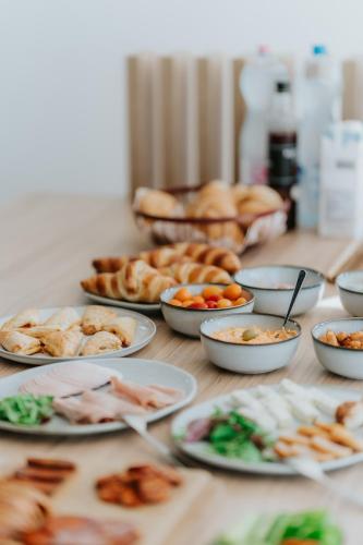 Mad på bed and breakfast-stedet eller i nærheden
