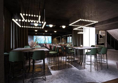 Posezení v ubytování Magic Hotel & Apartments Kløverhuset