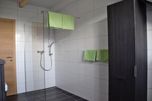 Koupelna v ubytování Schusterhans-Hof