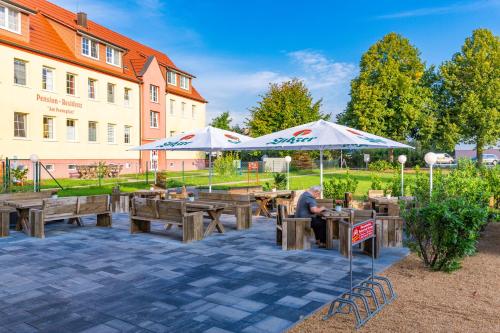 Hotel und Restaurant "Zur Zwiebel"にあるレストランまたは飲食店