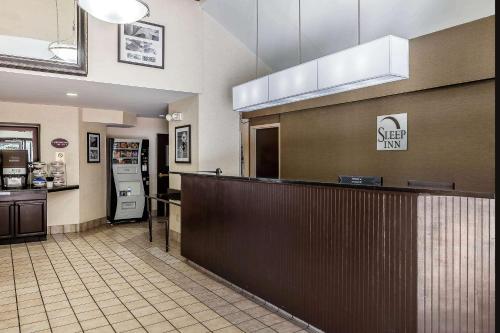a fast food restaurant with a counter and aacistacistacistacistacist at Sleep Inn Gaffney at I-85 in Gaffney