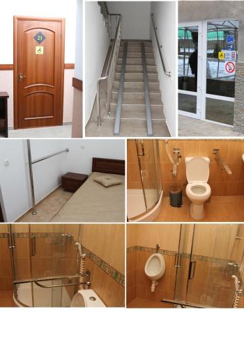 Salle de bains dans l'établissement Liz