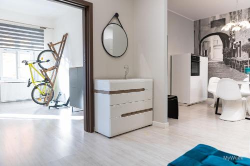 Kúpeľňa v ubytovaní Apartament z historią, Klahra MyWeek