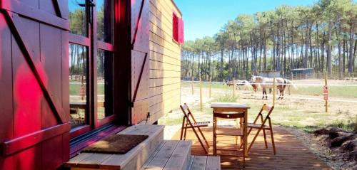 Roulottes cocooning au coeur des Landes