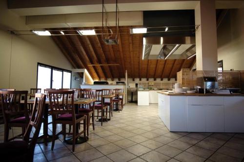 Küche/Küchenzeile in der Unterkunft Sole della Franciacorta - Hotel & Restaurant