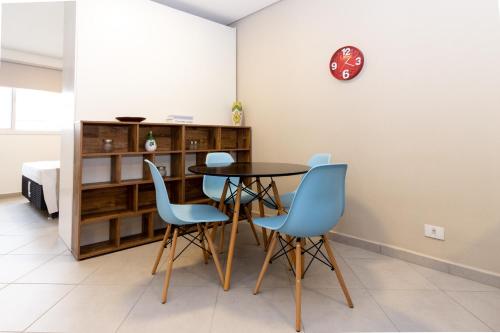 Posezení v ubytování 360 Santa Ifigênia