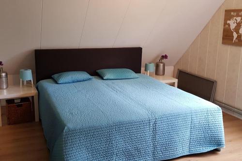 Voodi või voodid majutusasutuse Vakantiehuis Drents-Friese Wold toas
