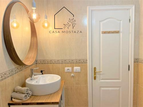 Kylpyhuone majoituspaikassa Casa Mostaza