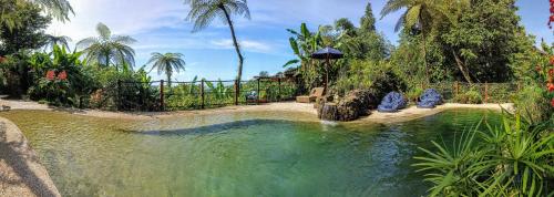 Landskap semula jadi dekat dengan rumah tamu ini