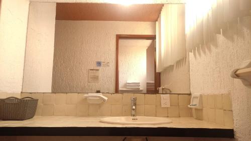 Koupelna v ubytování Hotel La Rinconada Tequisquiapan