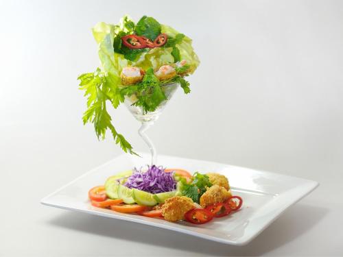 Comida en el hotel o alrededores