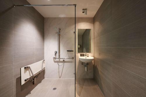 Koupelna v ubytování Hotel Kurrajong Canberra