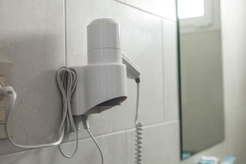 Koupelna v ubytování Hotel Platinum