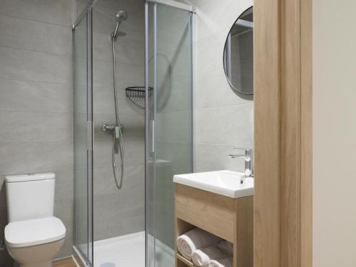 Ένα μπάνιο στο Micampus San Mamés Students Residence