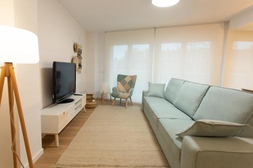 A television and/or entertainment centre at Edificio Peñiscola