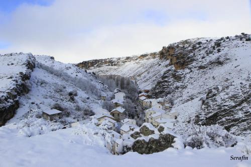 Το Refugio del Segura τον χειμώνα