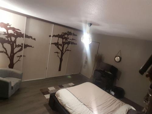 le Patchwork-Loft calme et cozy+parking privé