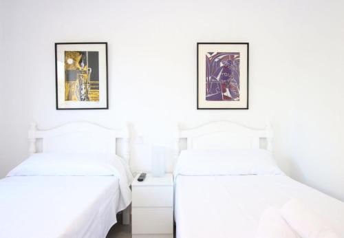 Postel nebo postele na pokoji v ubytování Apartment Goleta