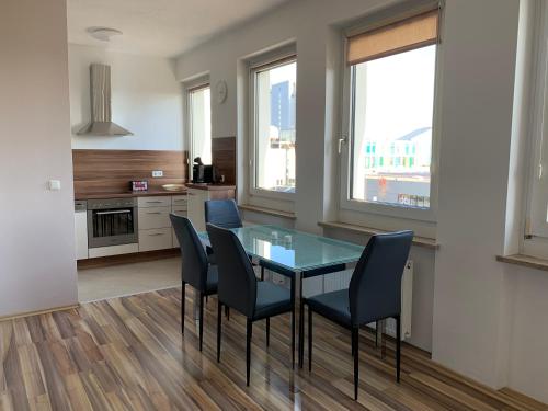 Dapur atau dapur kecil di Apartment Rebe