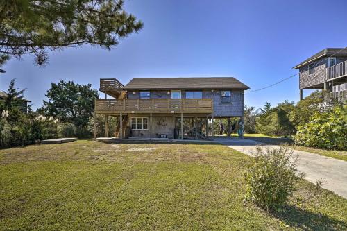 an image of a house with a large yard at Walk to Bay and Boat Launch Beach House in Avon in Avon