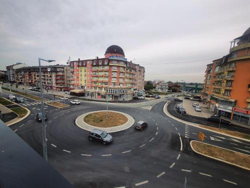 ブルチコにあるDelux Apartman PresidentBulevarの車道
